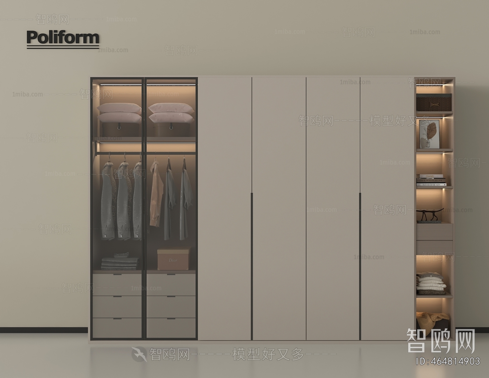 Modern The Wardrobe
