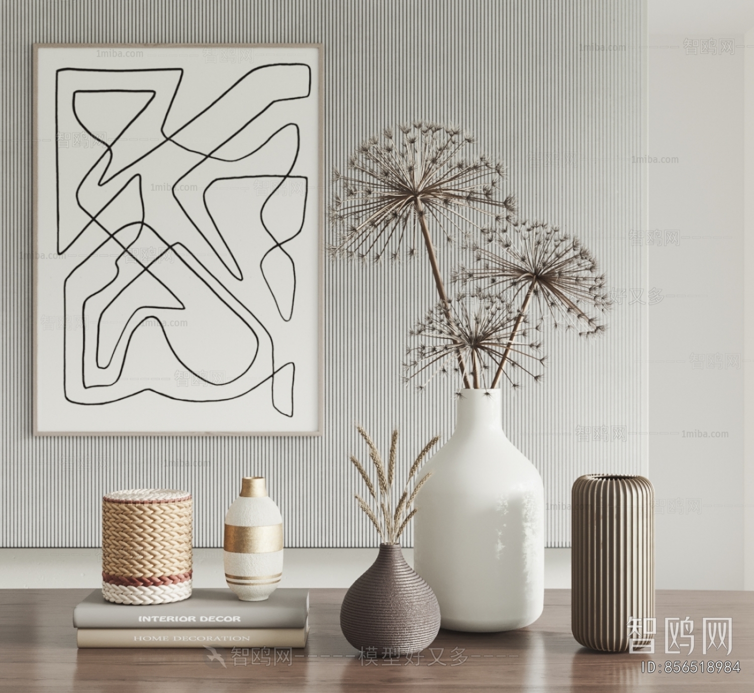 Wabi-sabi Style Decorative Set