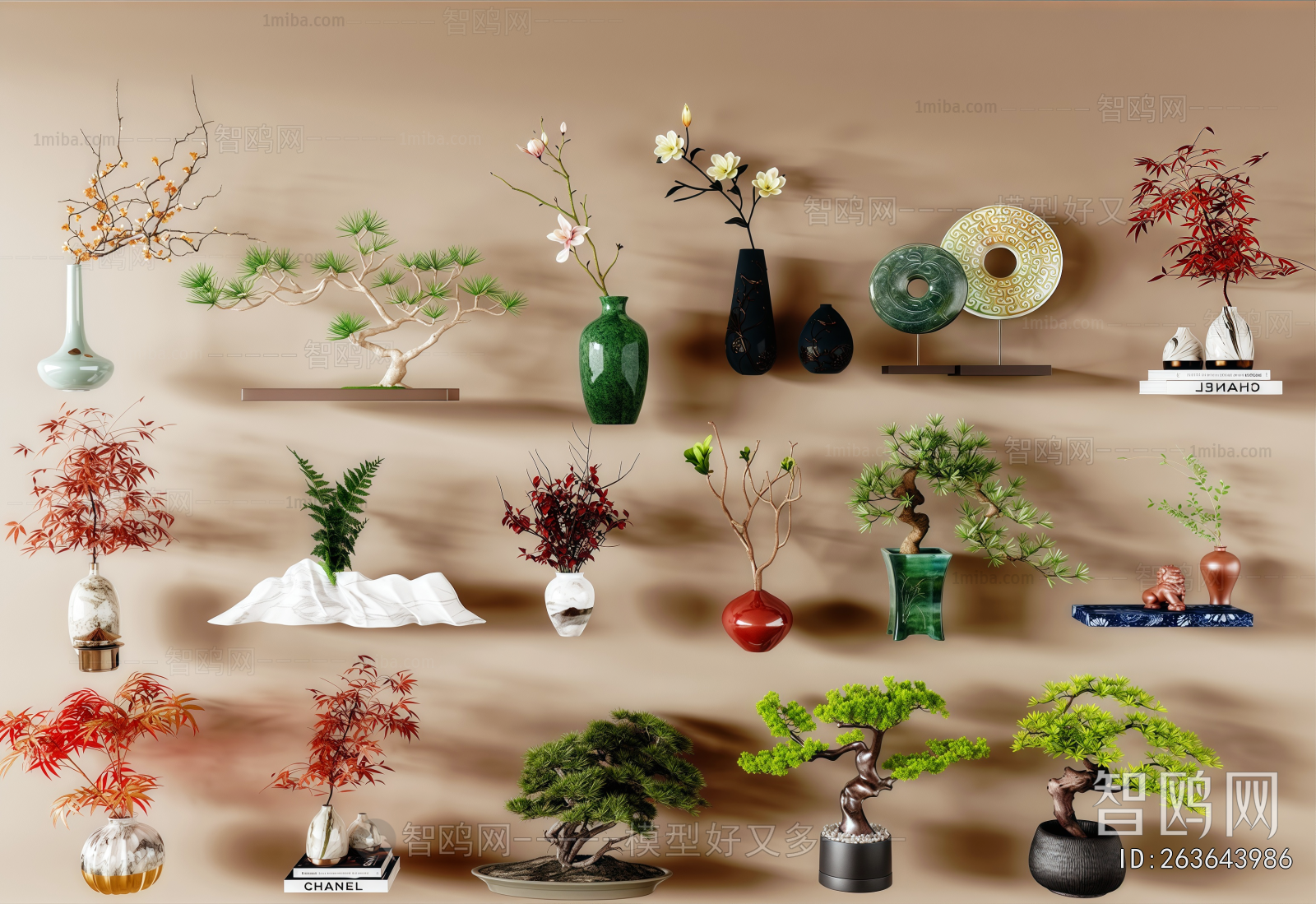 New Chinese Style Bonsai