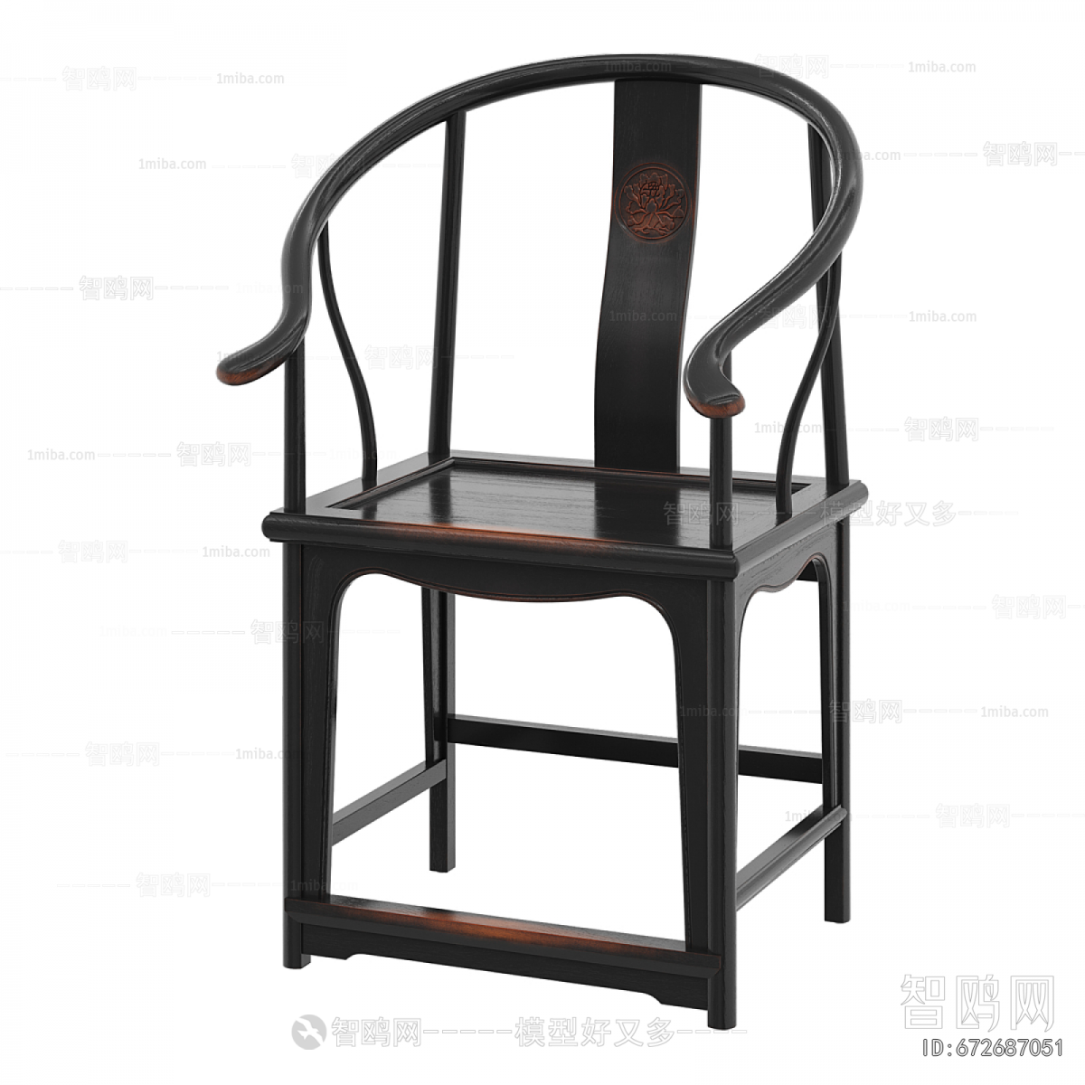 Chinese Style Lounge Chair