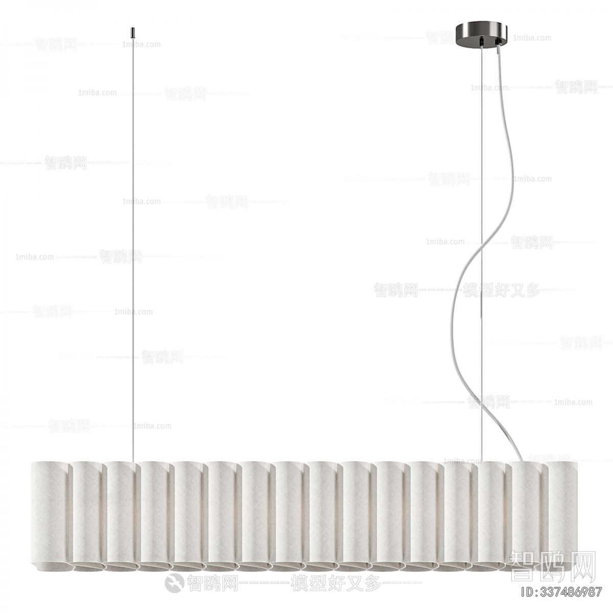 Modern Long Chandelier