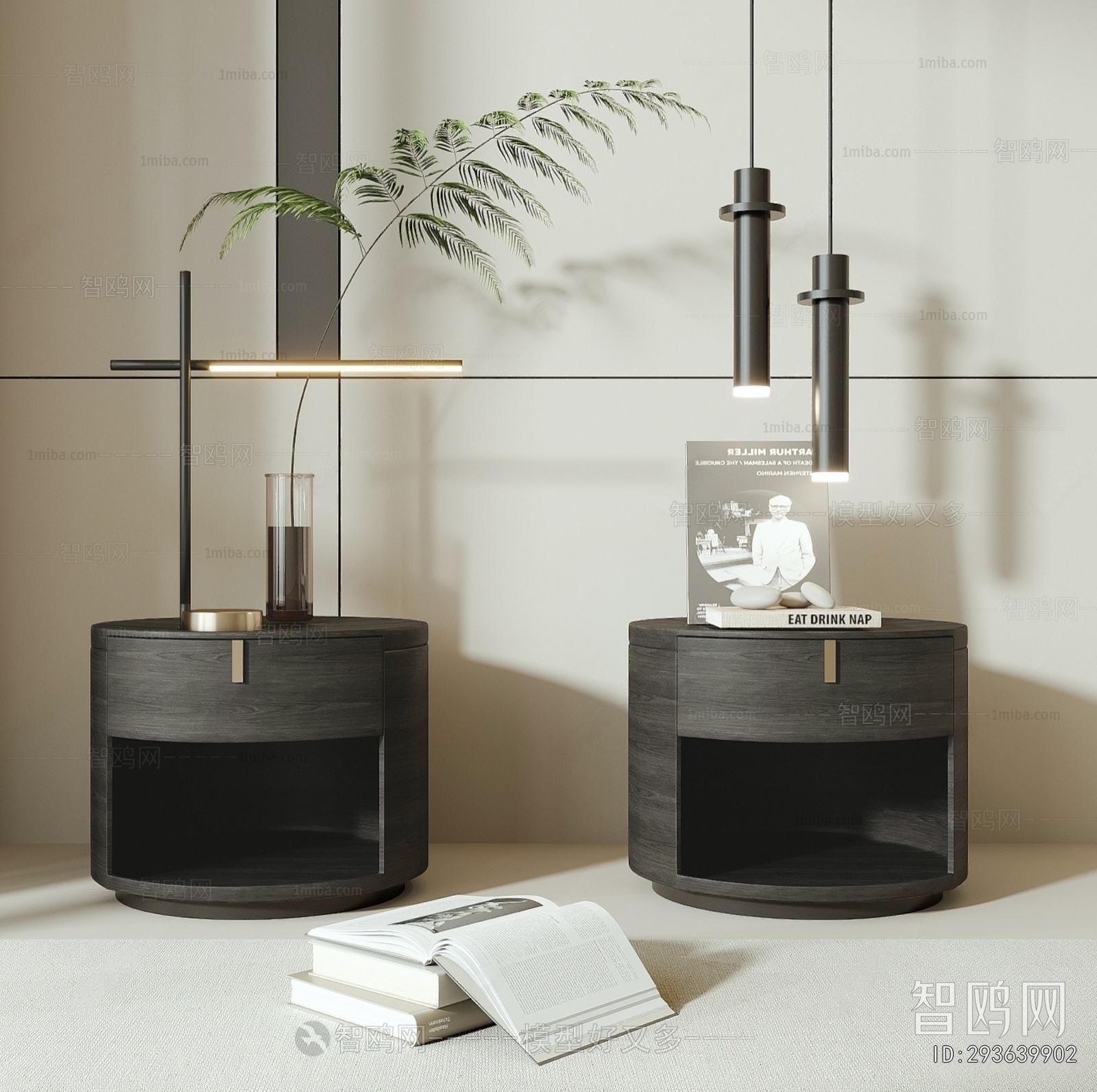 Modern Bedside Cupboard