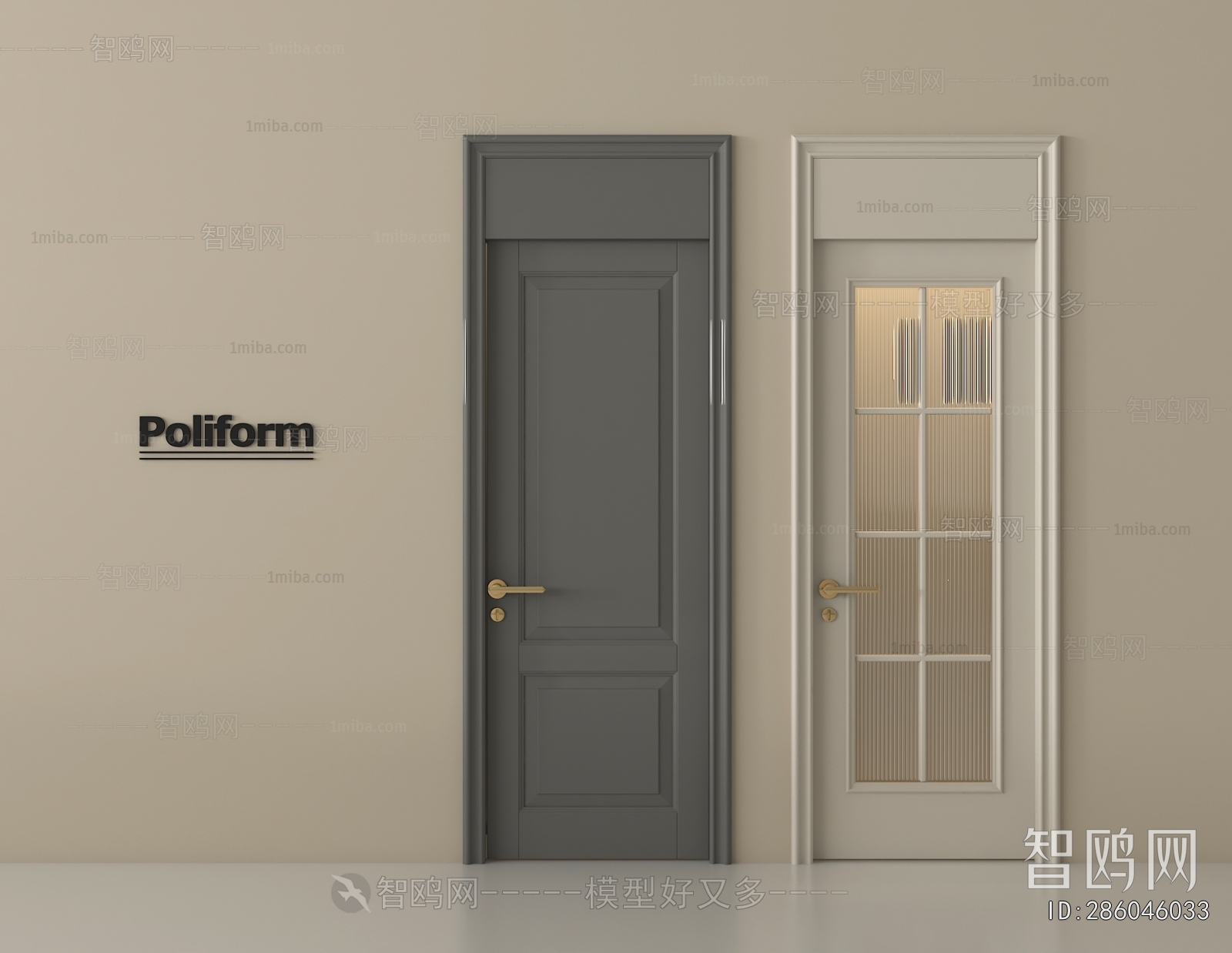 French Style Single Door