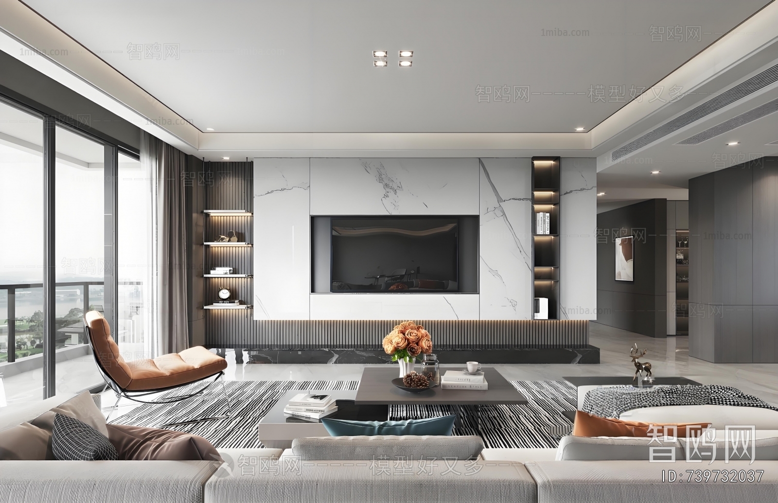 Modern A Living Room