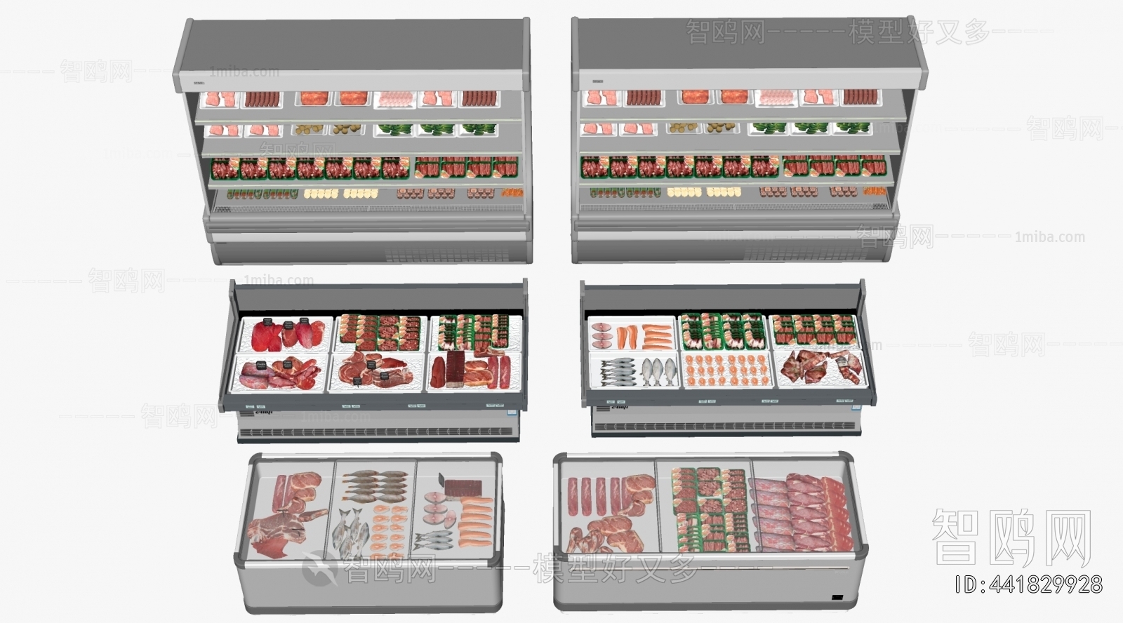 Modern Refrigerator Freezer