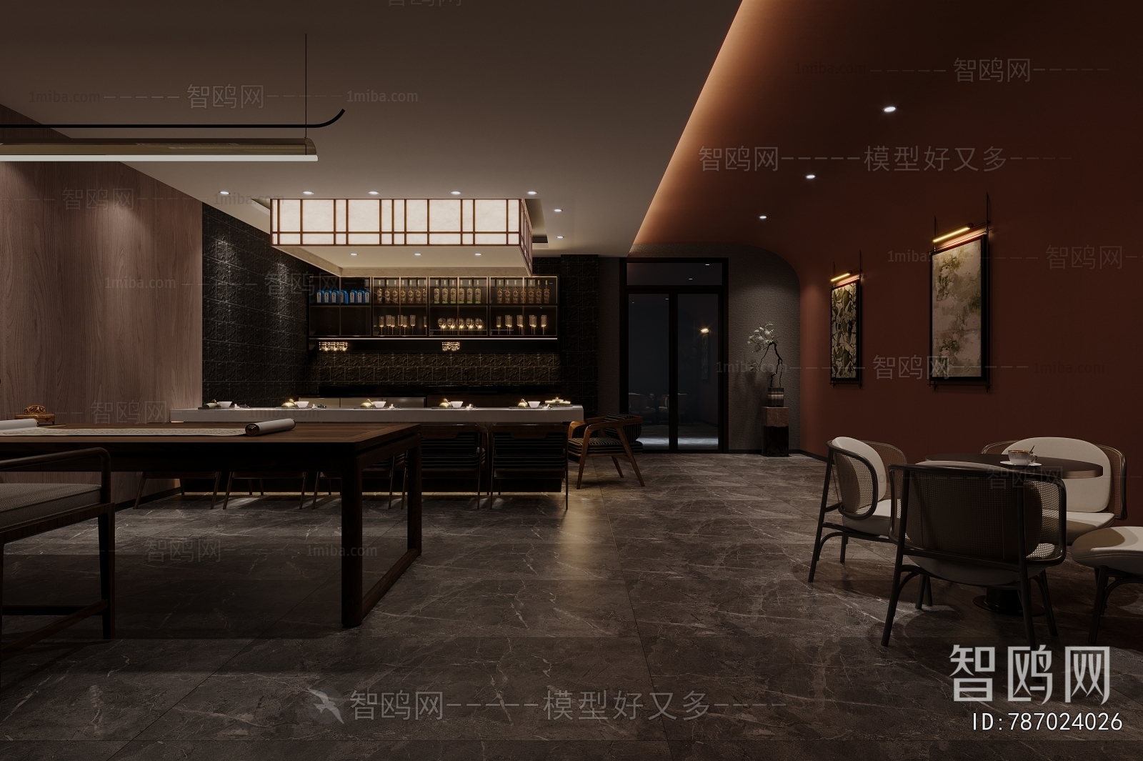 New Chinese Style Rest And Entertainment