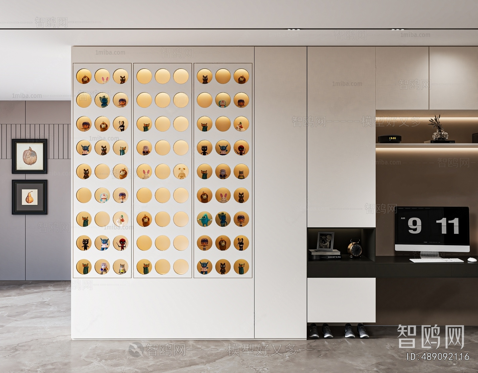 Modern Computer Desk And Chair