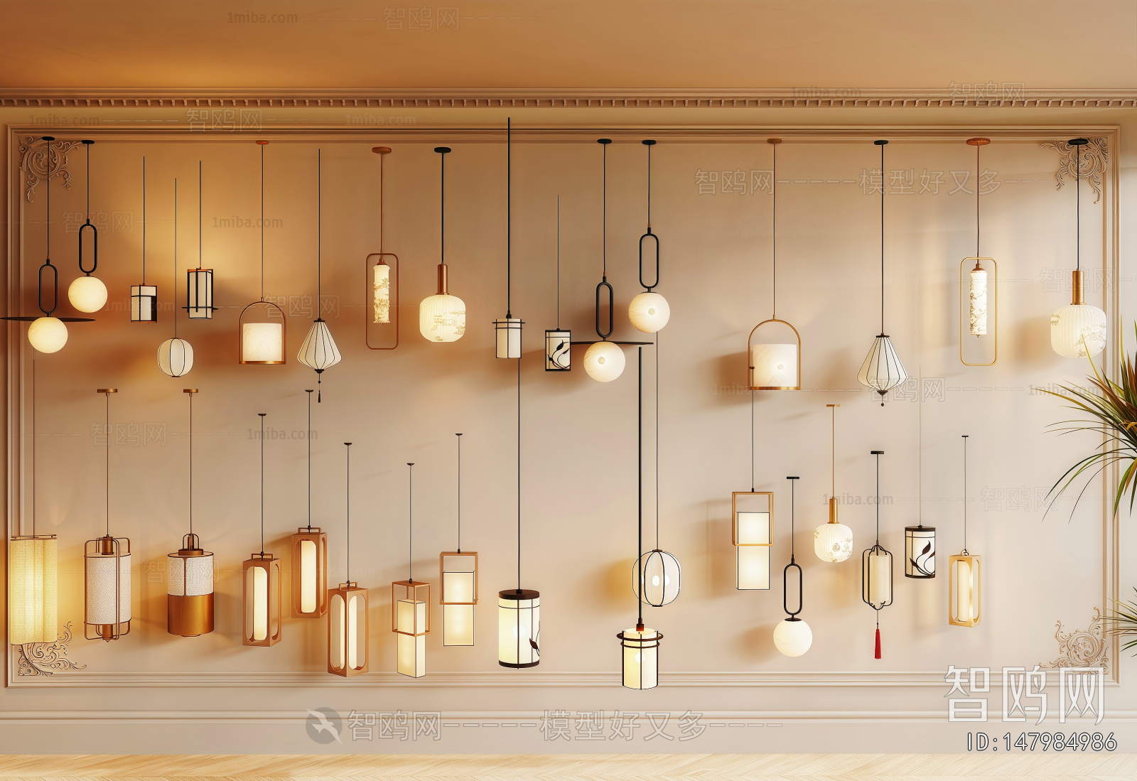 New Chinese Style Droplight