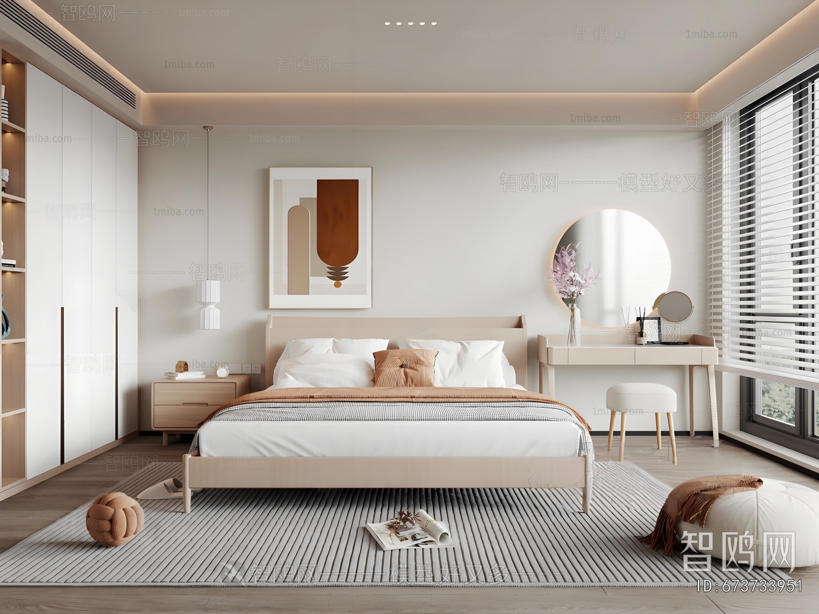 Nordic Style Bedroom