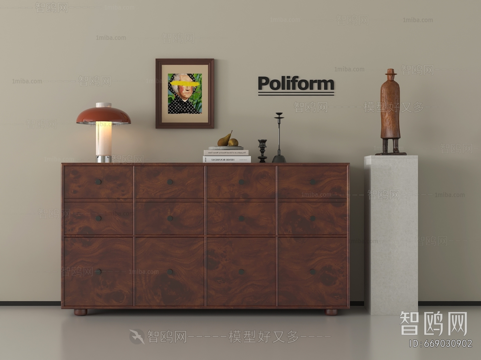 Modern Entrance Cabinet