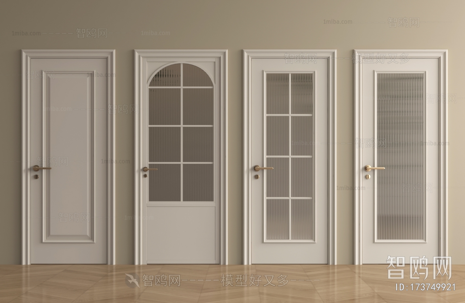 French Style Single Door