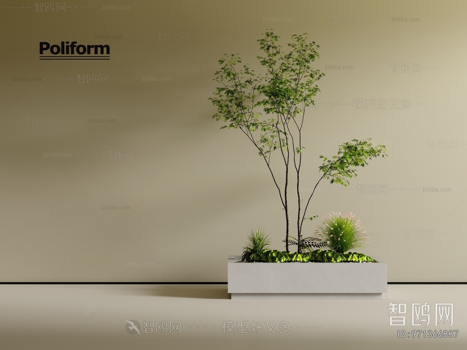 Modern Flower Bed, Flower Bowl, Flower Box