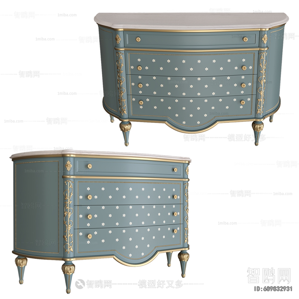 French Style Decorative Cabinet