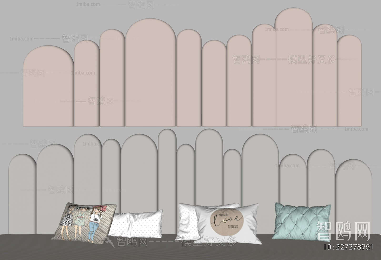 Modern Bedhead Back Rest