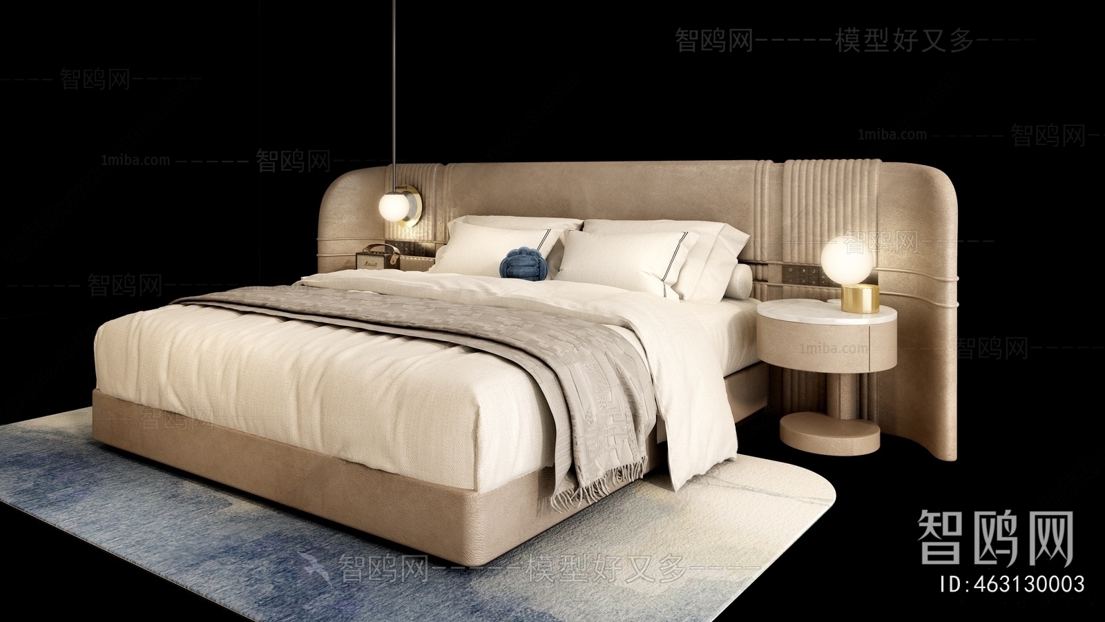 Modern Double Bed
