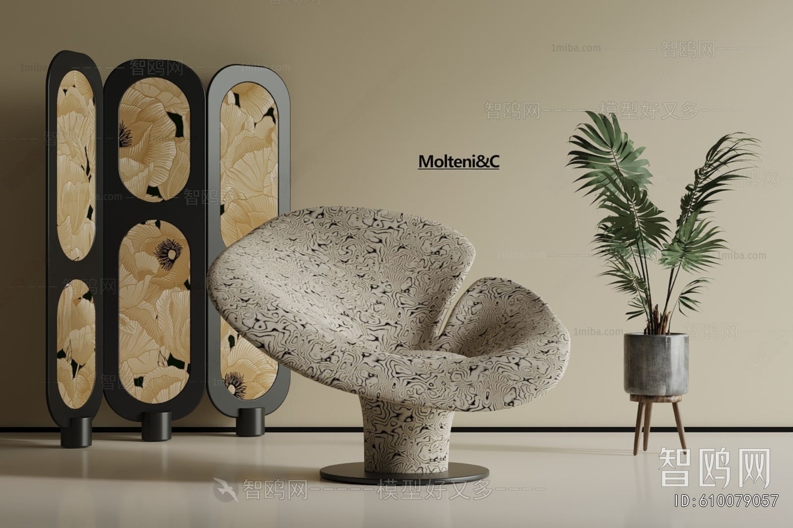 French Style Lounge Chair