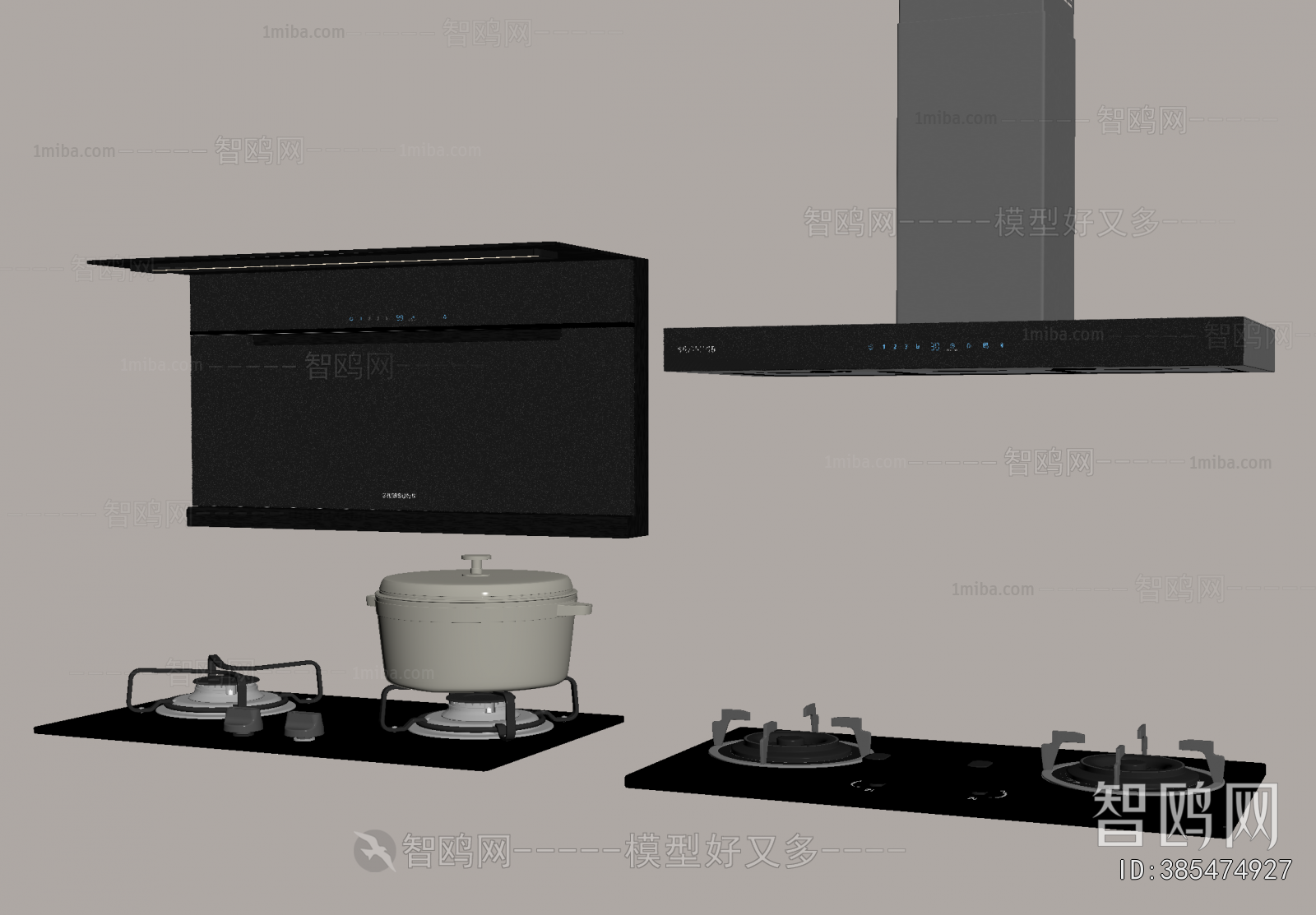 Modern Kitchen Electric Gas Range