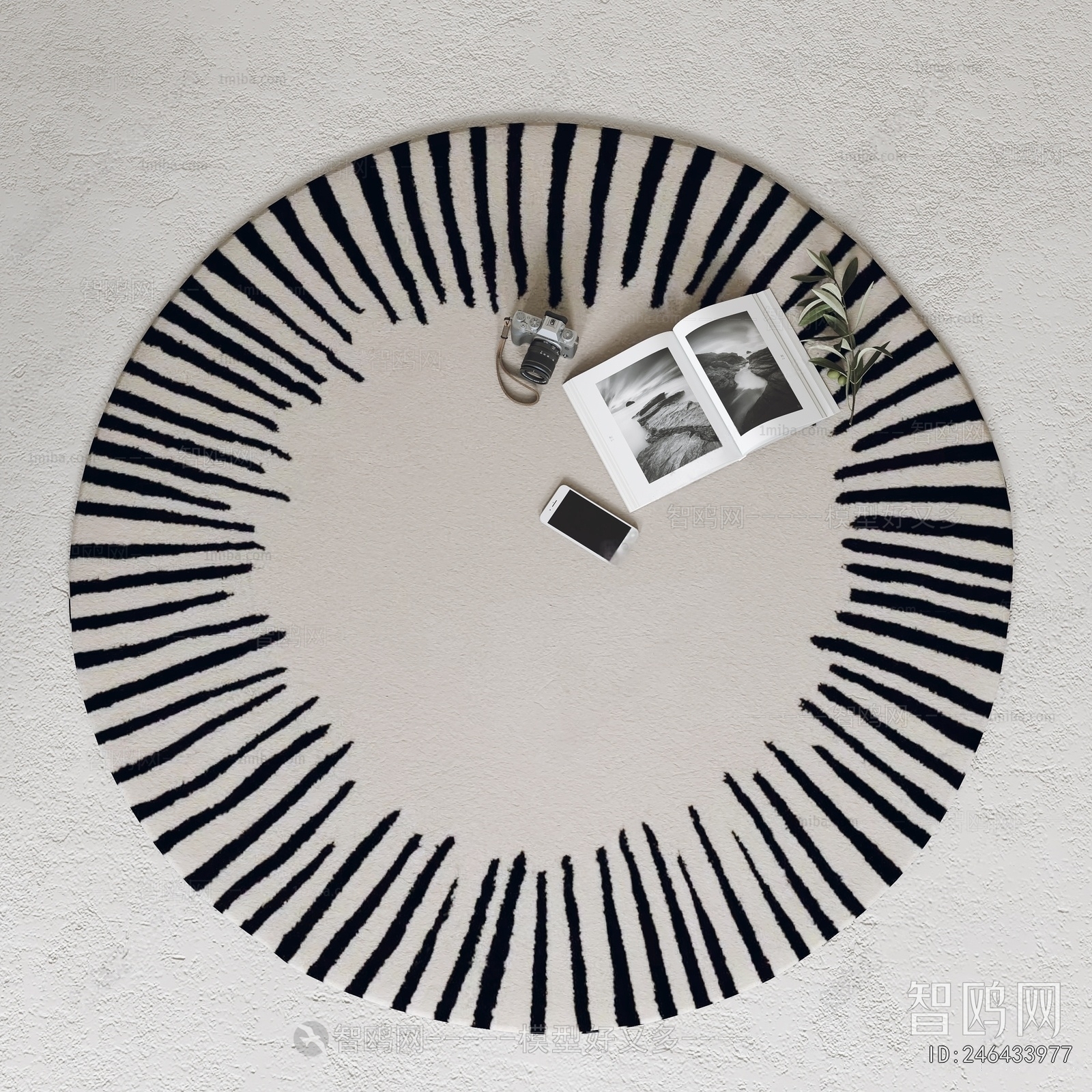 Modern Circular Carpet