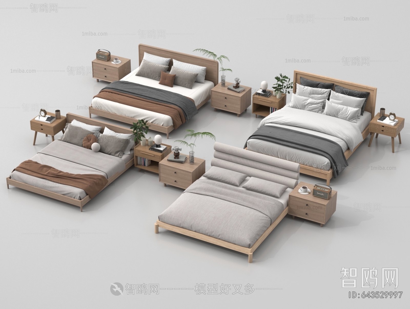 Modern Double Bed