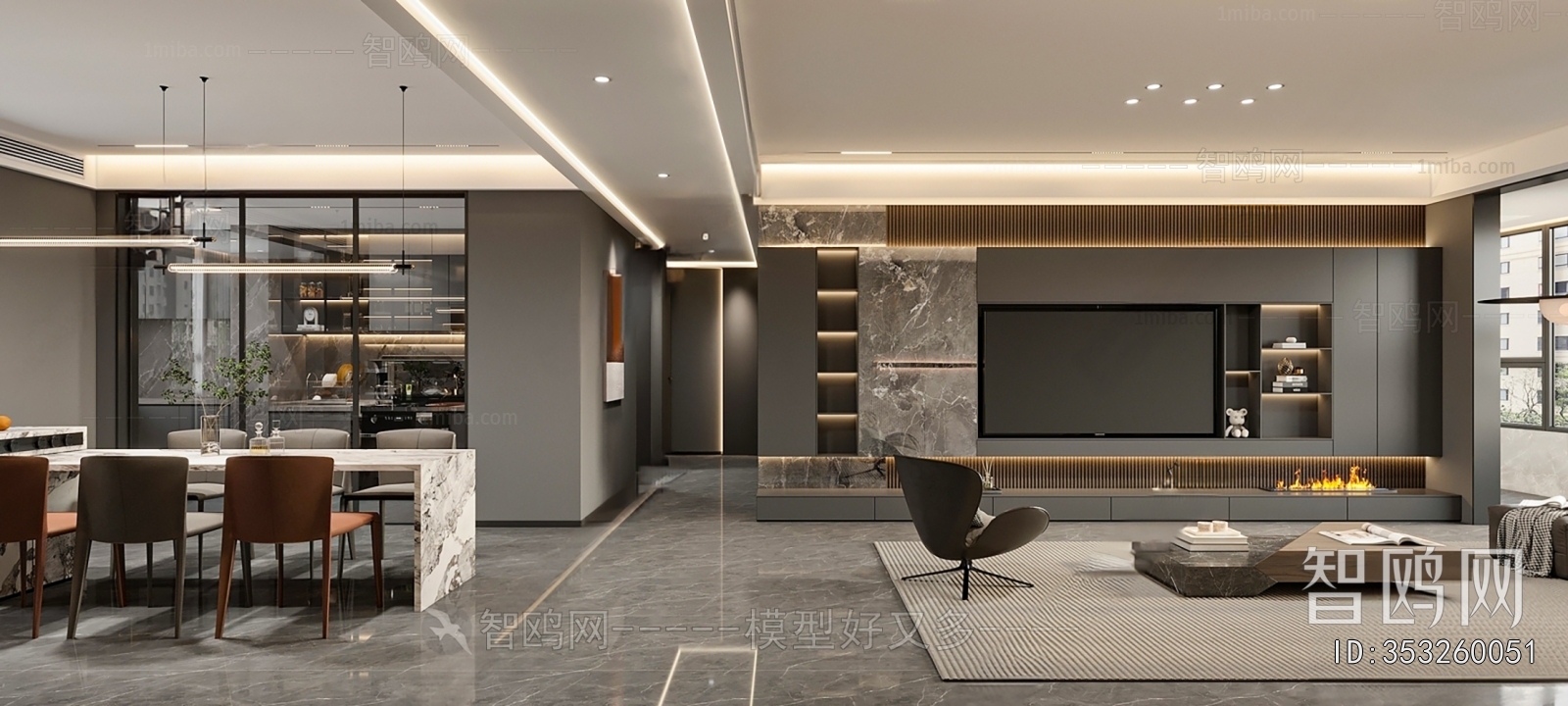 Modern A Living Room