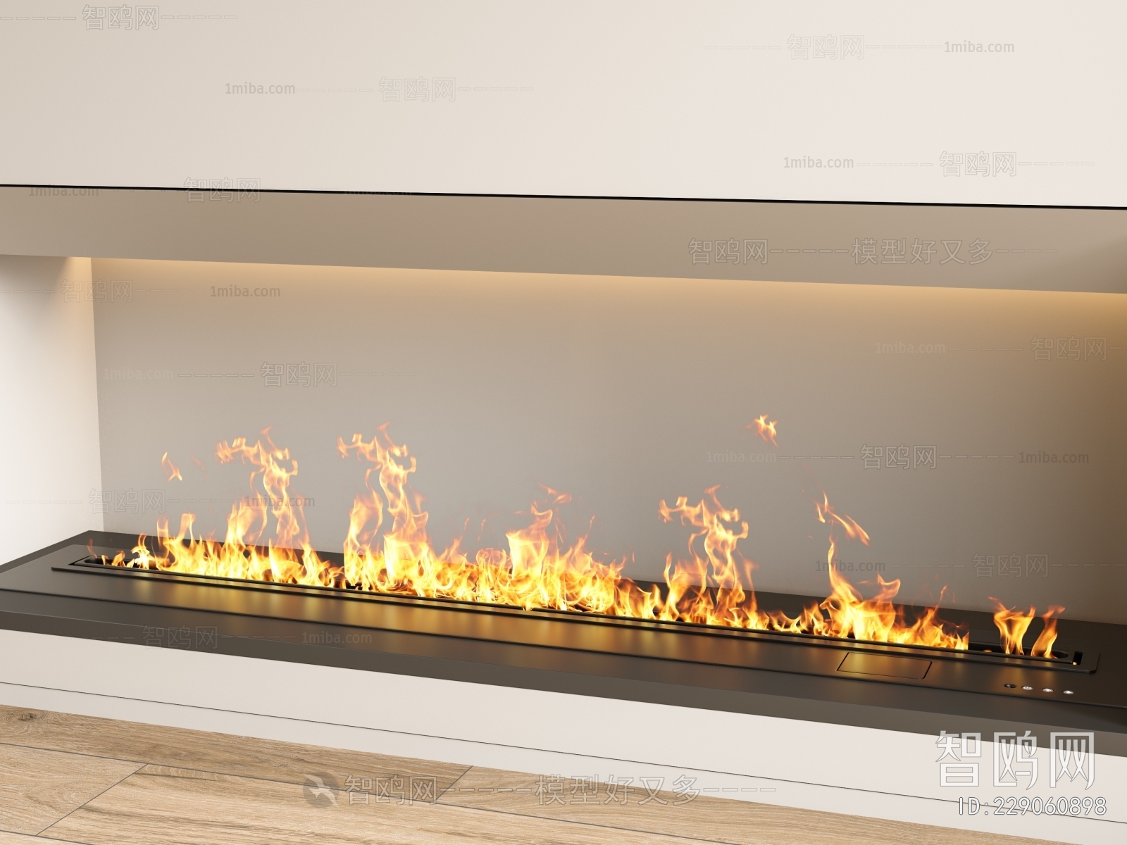 Modern Electronic Fireplace
