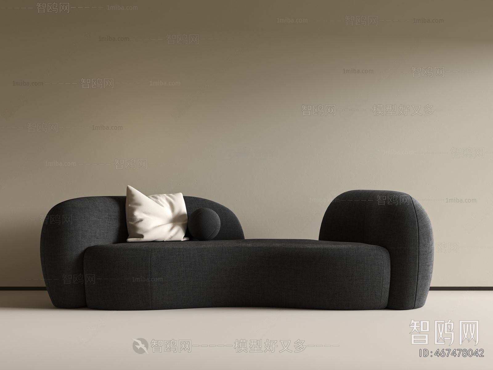 Modern Curved Sofa