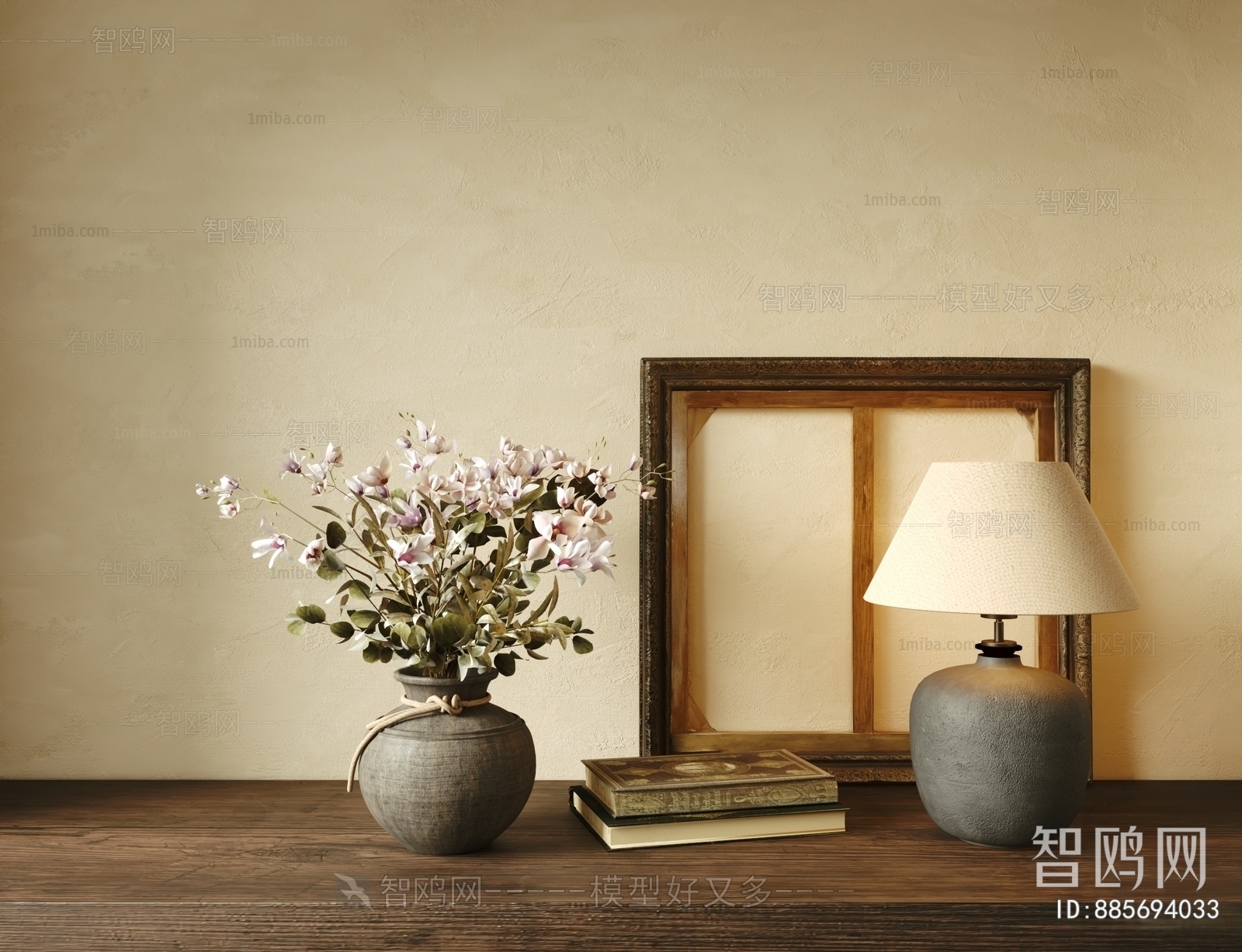 Wabi-sabi Style Flower Arrangement