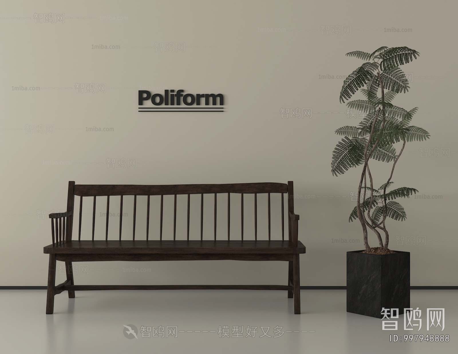 Wabi-sabi Style Lounge Chair