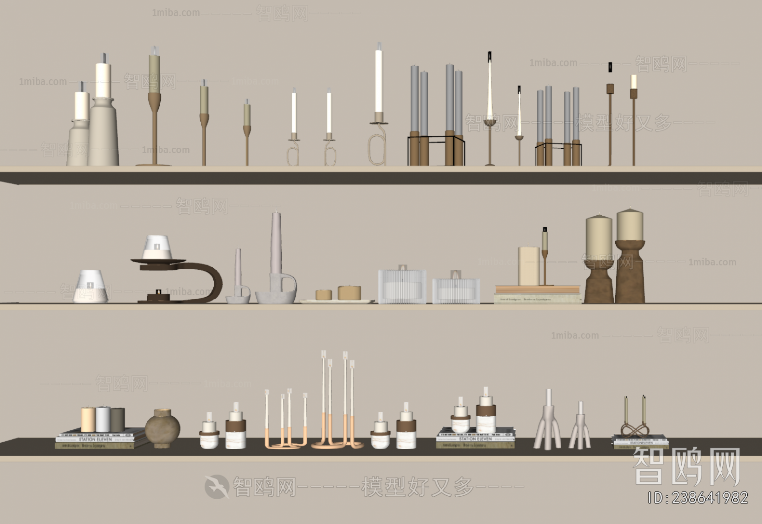 Modern Candles/Candlesticks
