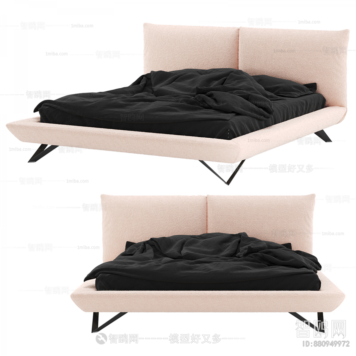 Nordic Style Double Bed