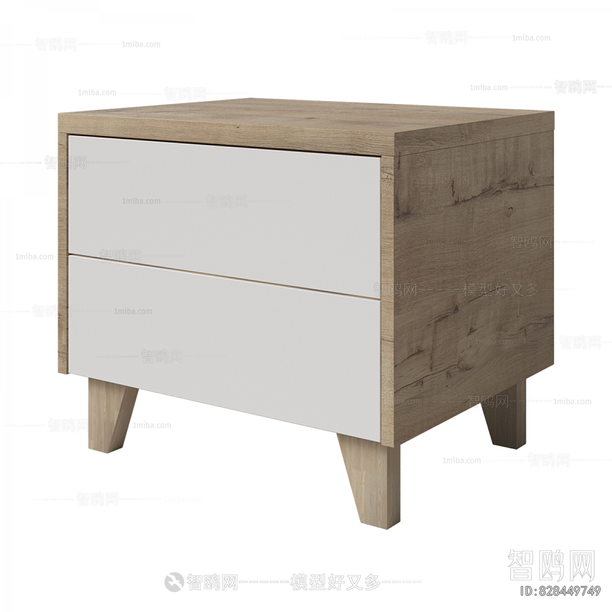 Nordic Style Bedside Cupboard