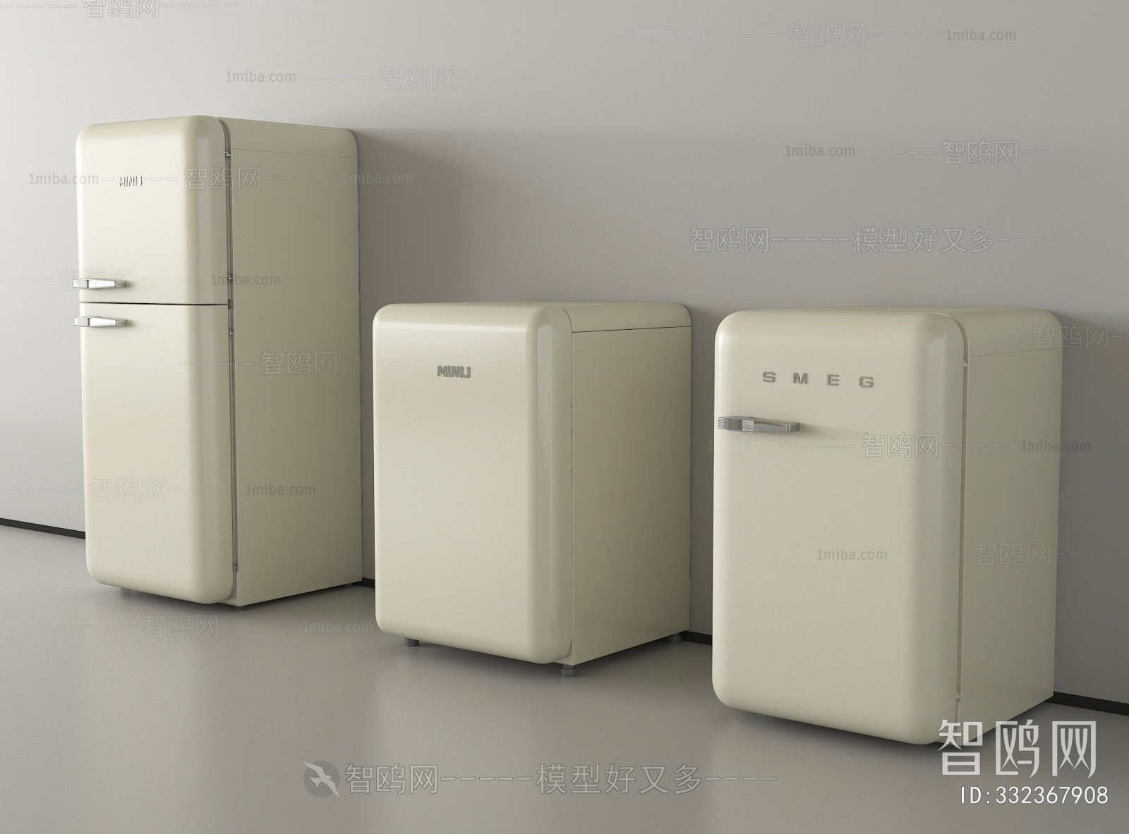 French Style Home Appliance Refrigerator