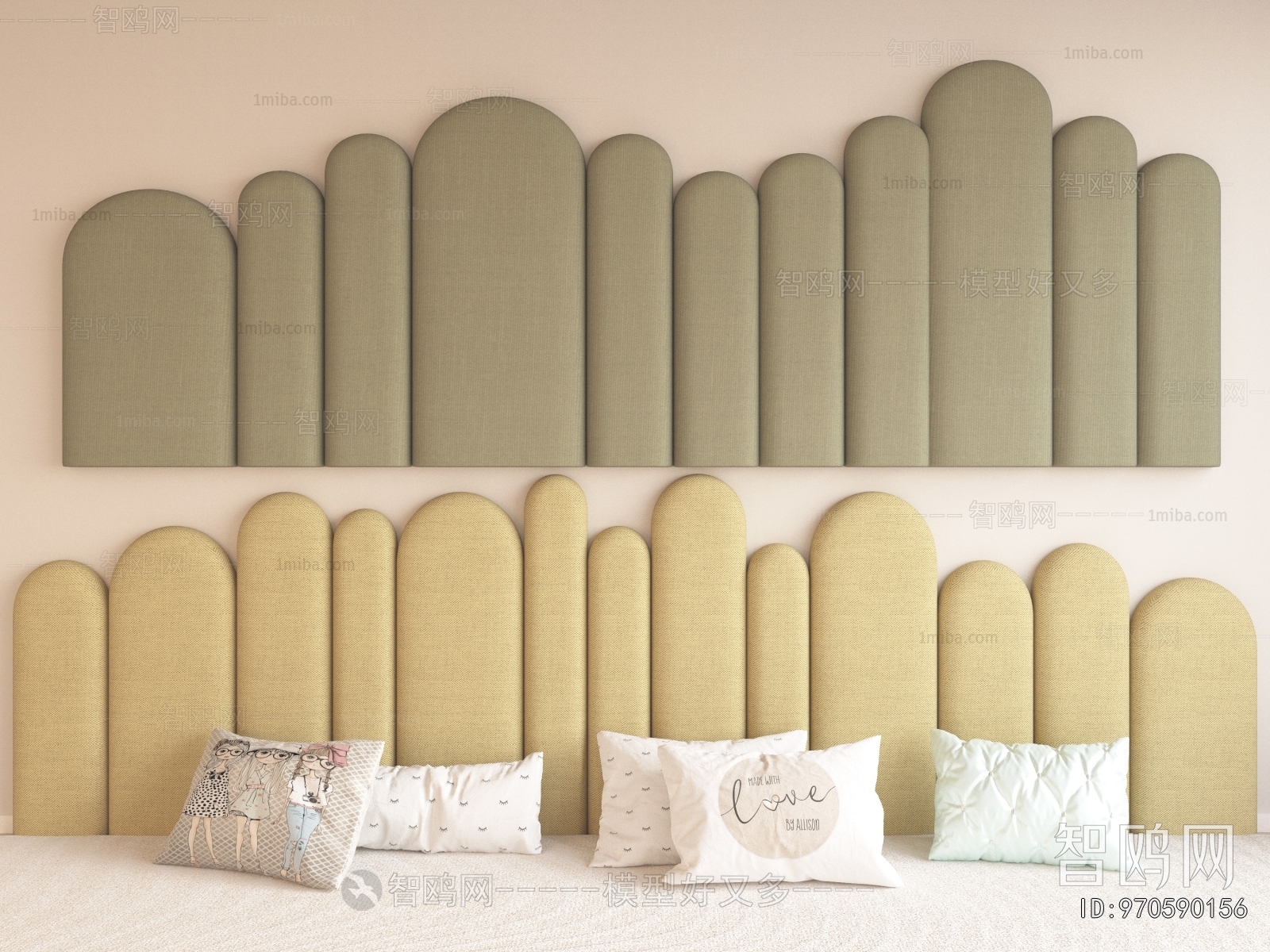 Modern Bedhead Back Rest