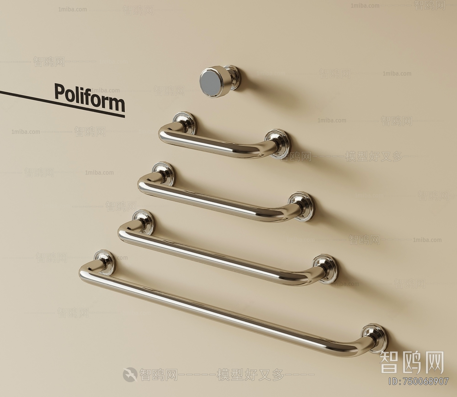 Modern Bathroom Rack