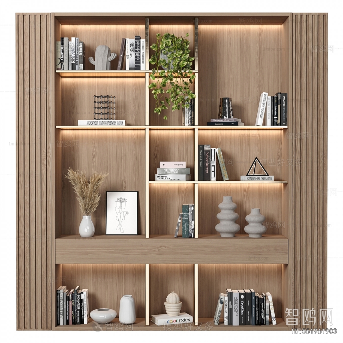 Modern Bookshelf