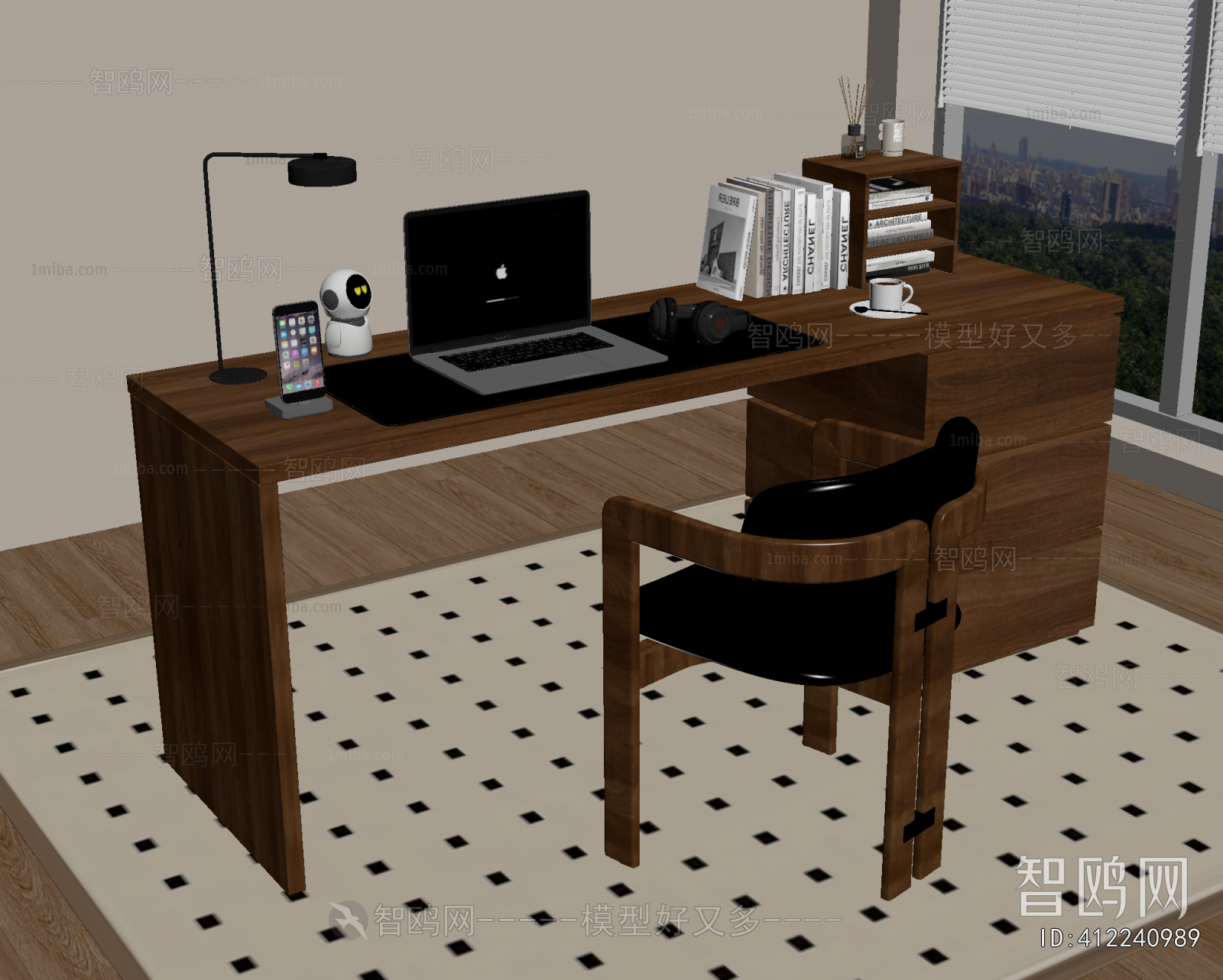 Modern Computer Desk And Chair