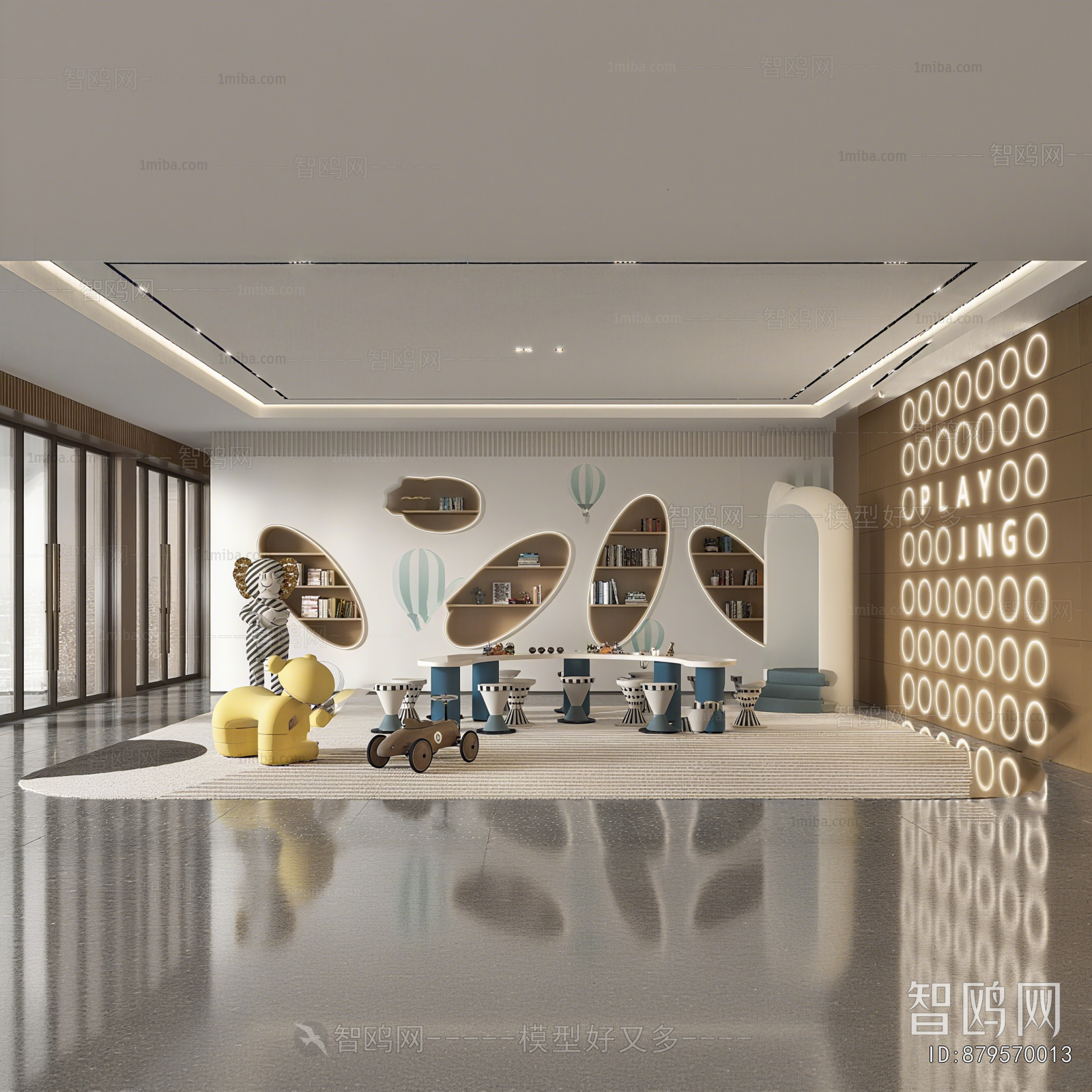 Modern Real Estate Sales Office