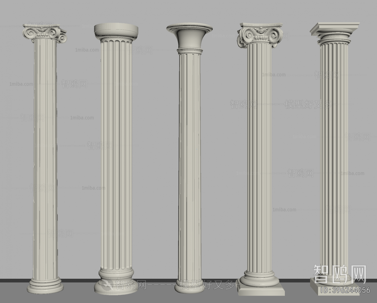 European Style Roman Pillar