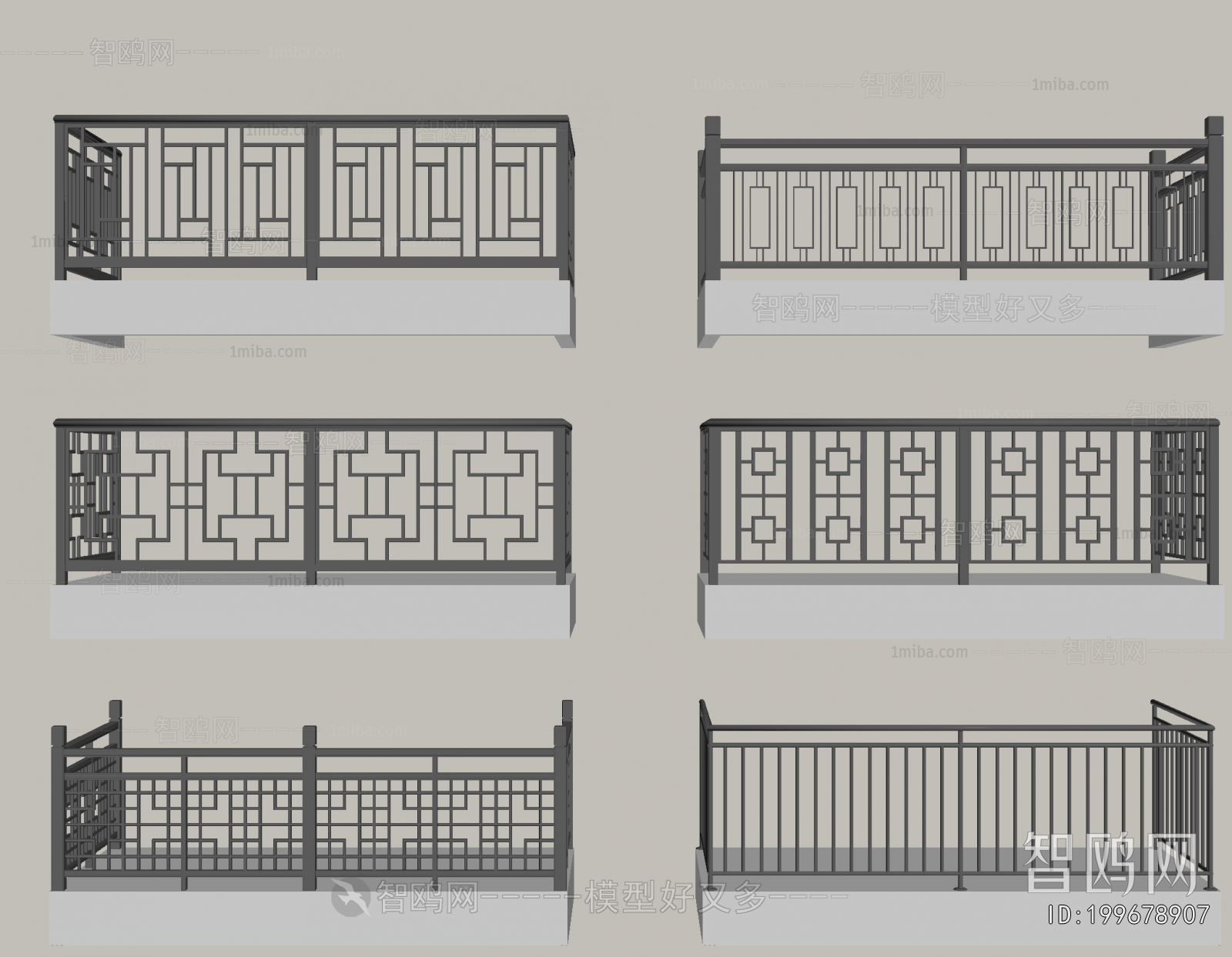 New Chinese Style Guardrail
