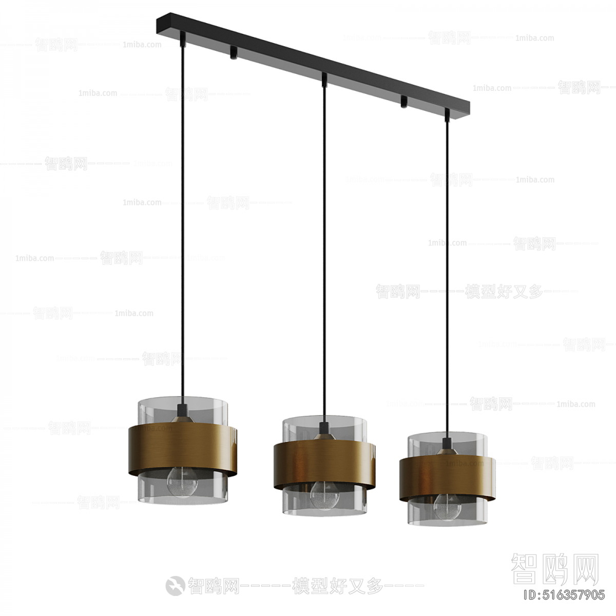 Modern Long Chandelier