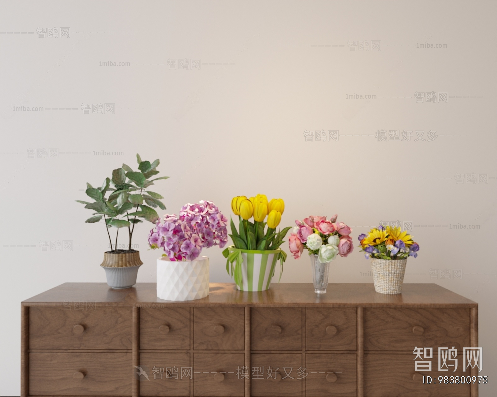 Modern Flower Arrangement