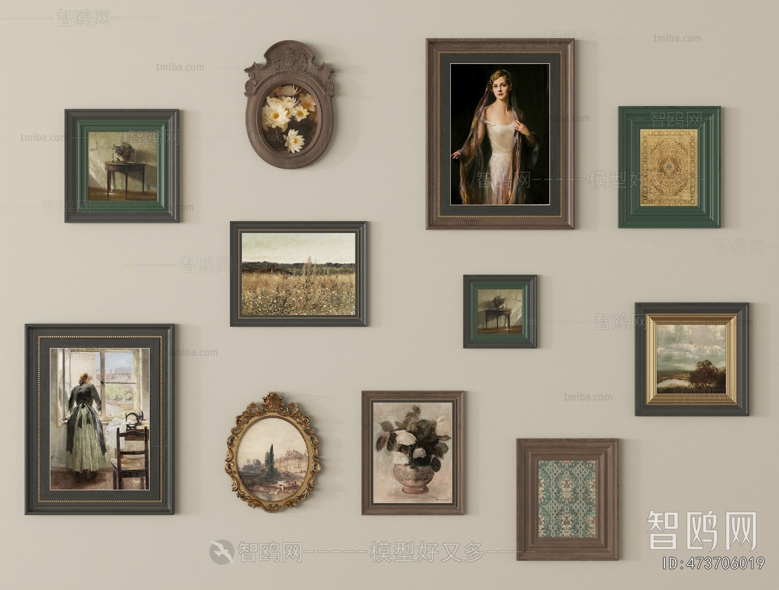 French Style Painting