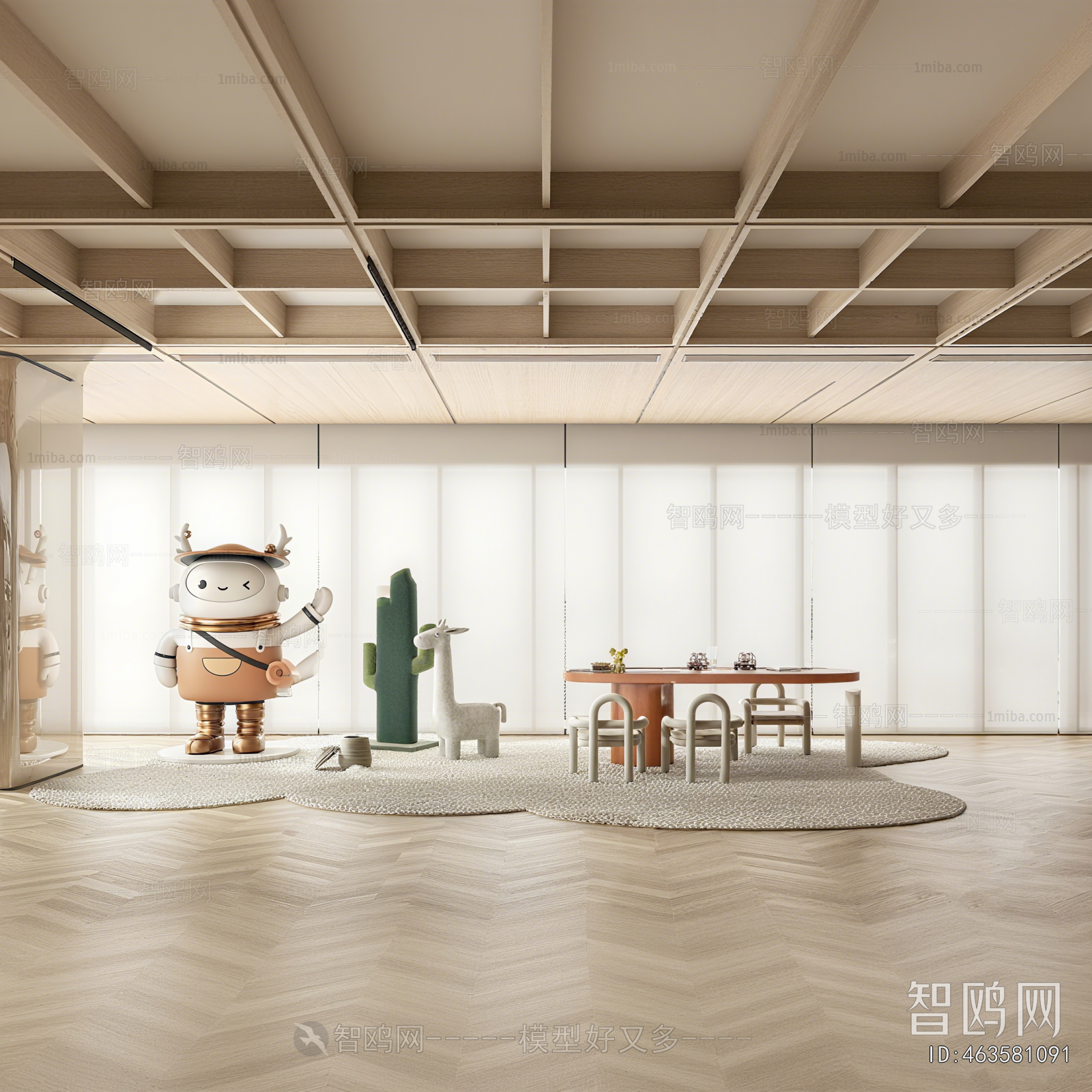 Modern Real Estate Sales Office