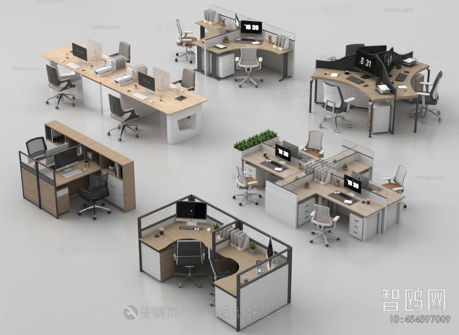 Modern Office Desk And Chair