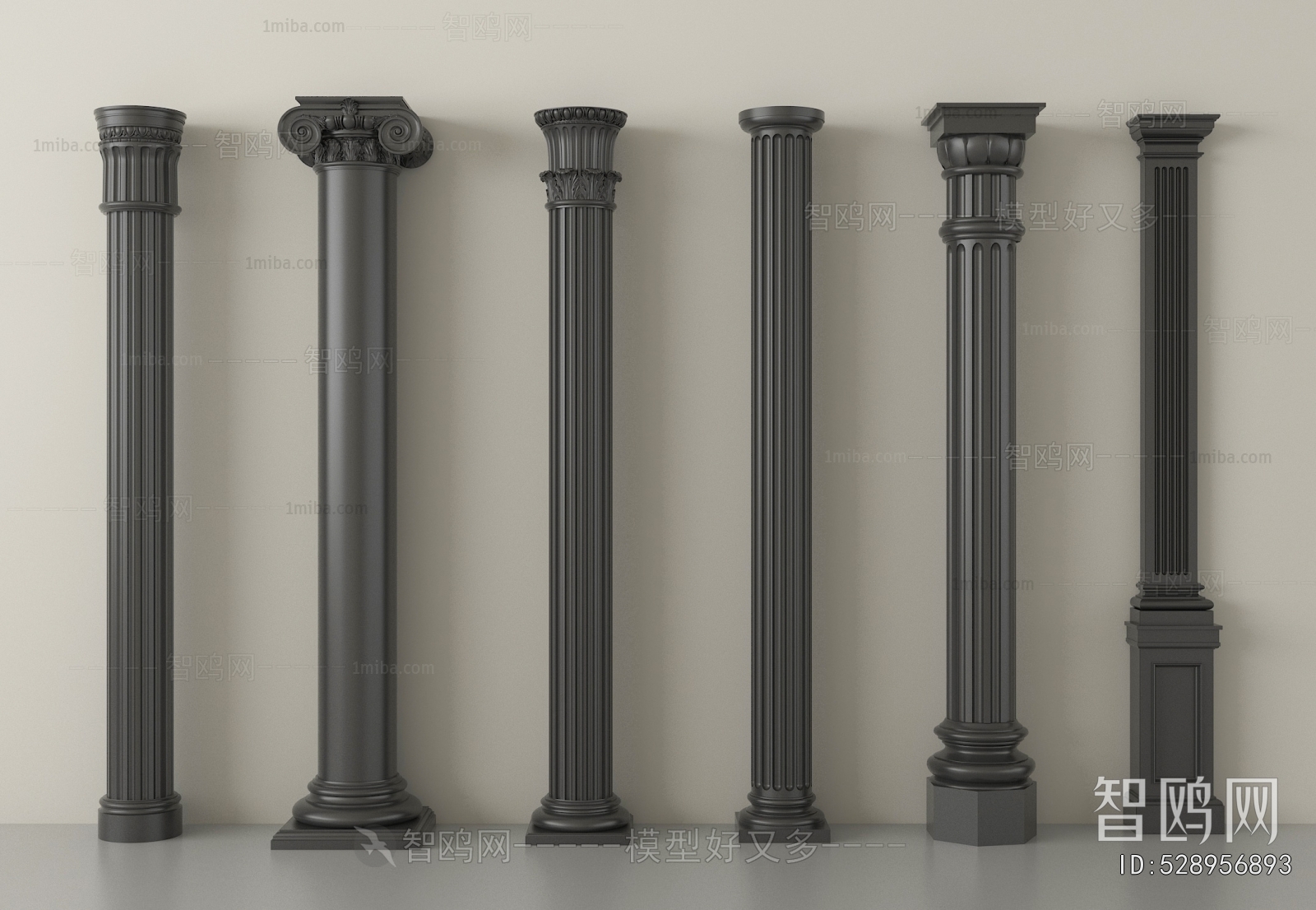 European Style Roman Pillar