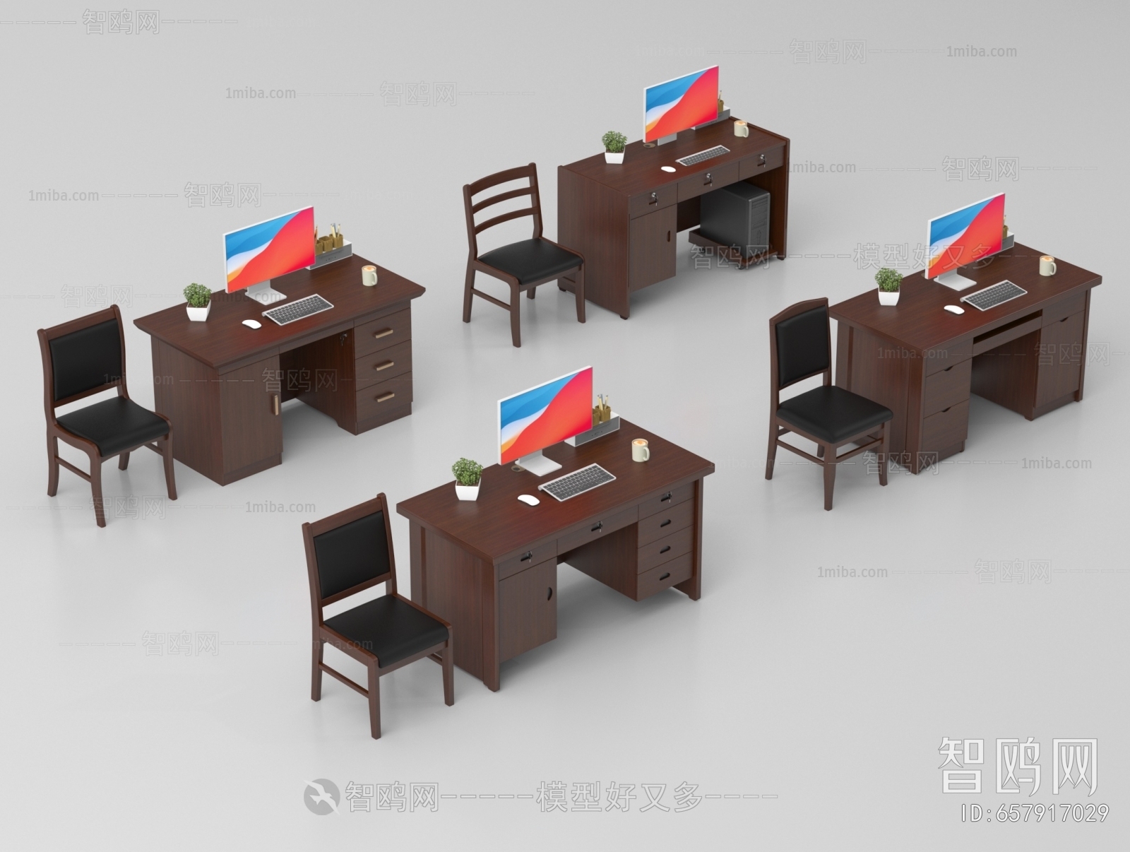 Modern Office Desk And Chair