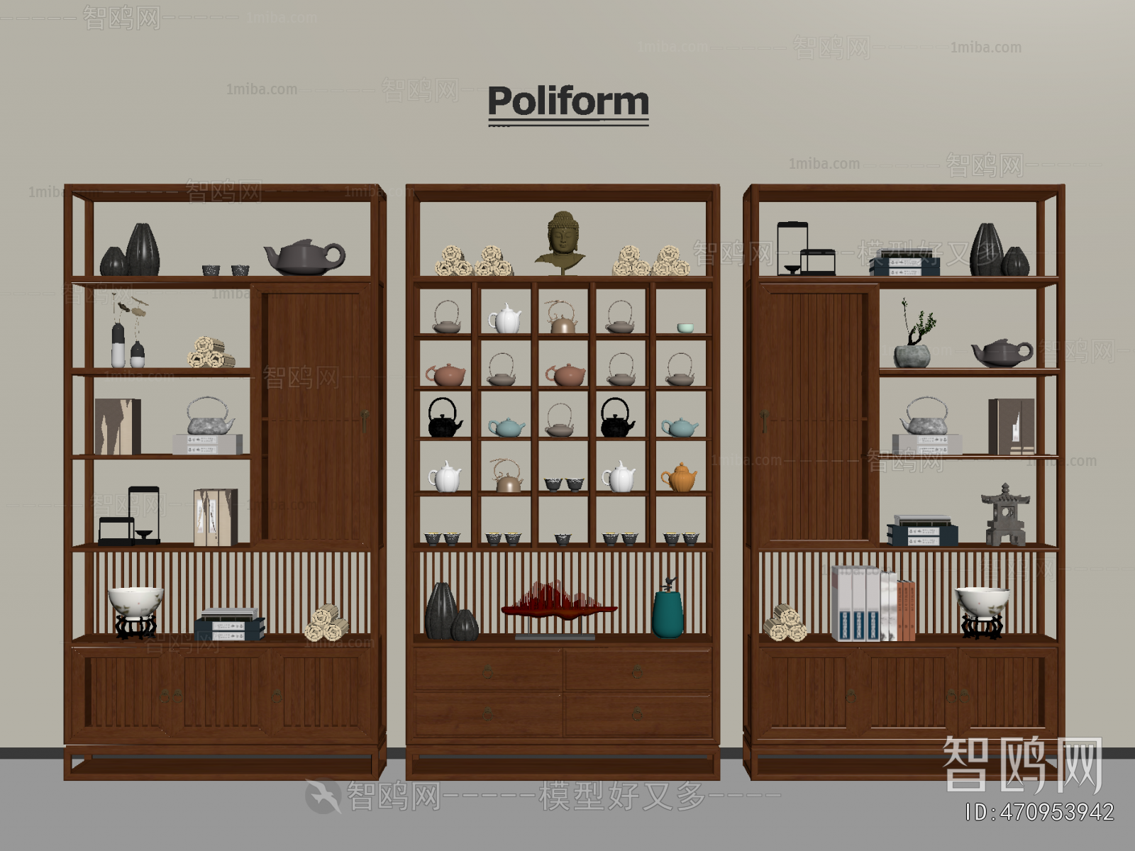 New Chinese Style Antique Rack