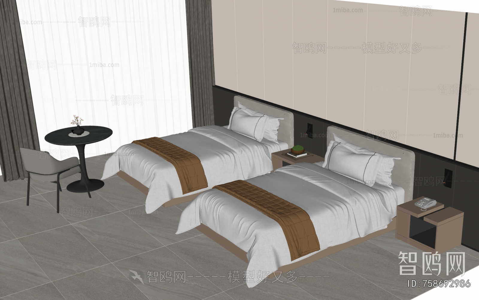Modern Single Bed