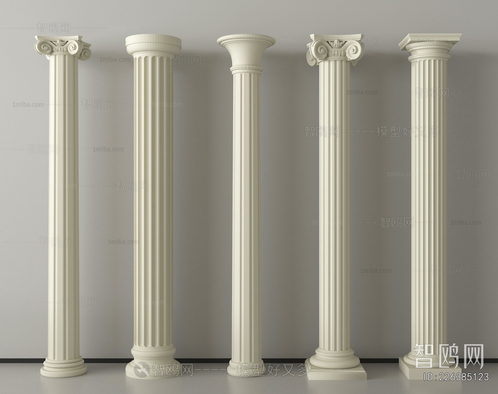 European Style Roman Pillar