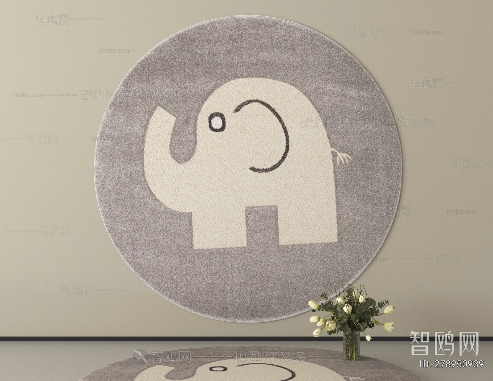 Modern Circular Carpet